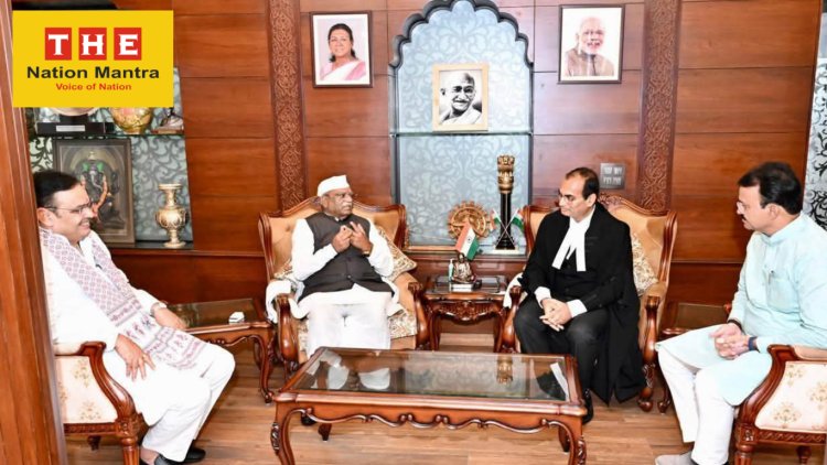राजस्थान हाईकोर्ट के नए मुख्य न्यायाधीश संजीव कुमार अग्रवाल ने संभाला पदभार, लोकभवन में शपथ ग्रहण समारोह आयोजित
